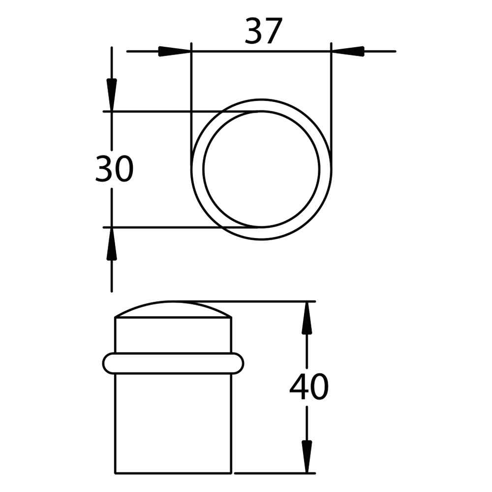 Südmetall Türpuffer 1203 Ausführungsvarianten