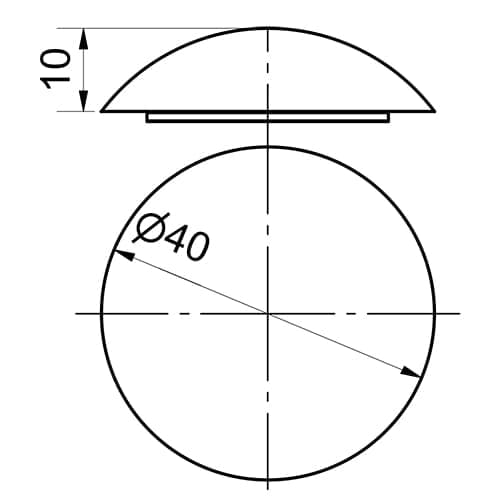 Südmetall Türpuffer 1250 Produktfoto