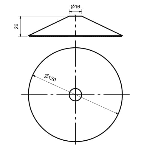 Südmetall Türpuffer 1251 Produktfoto