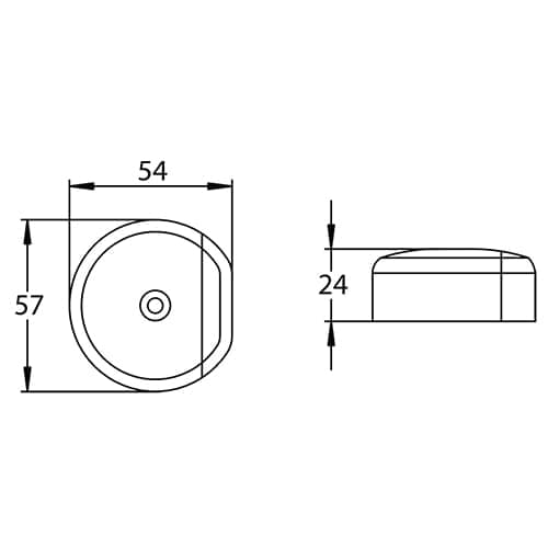 Südmetall Türpuffer 1252 Produktfoto