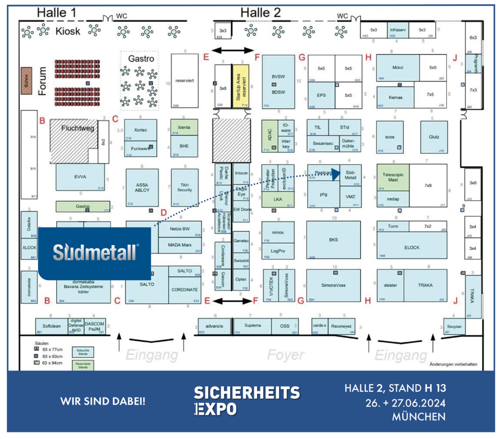 Hallenplan_Sicherheitsexpo_Suedmetall